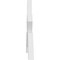 Ekena Millwork Vanguard Architectural Grade PVC Gable Bracket, 96"W x 24"H x 2"D x 6"F, 6/12 Pitch GBP096X24X0206VAN00 - alternate 2